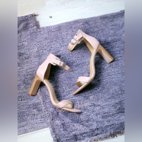 🆕 Rag & Bone Ellis Sandal Heels | Color: Nude | Size: 8.5 - Picture 2 of 6